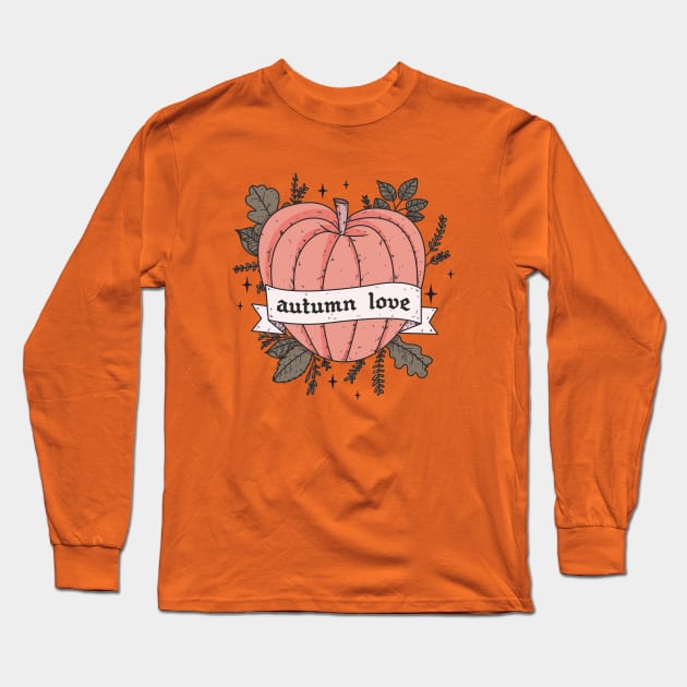 Autumn Love Long Sleeve T-Shirt by chiaraLBart